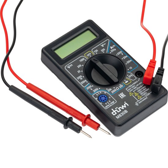 Мультиметр цифровой M830B PROFI, duwi