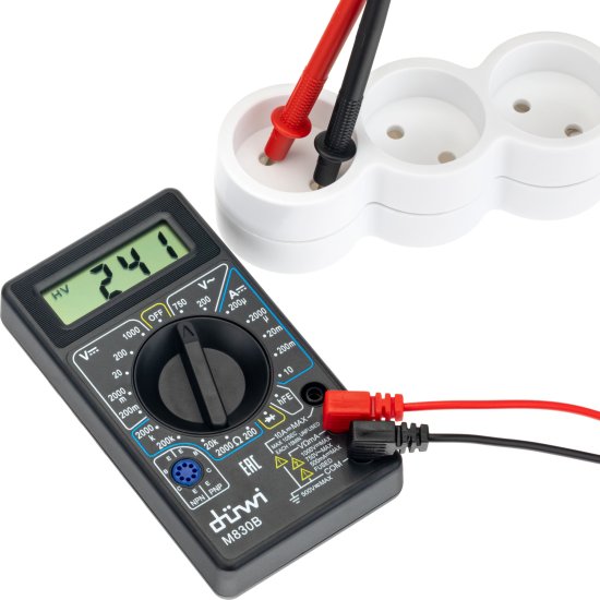 Мультиметр цифровой M830B PROFI, duwi