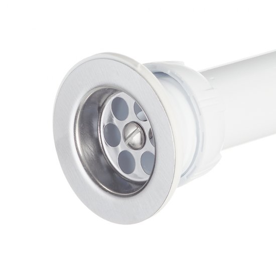 Сифон для раковины Wirquin Pro 1 1/4х40 мм с выпуском d63 мм с соединением 40/50 мм (30718050)