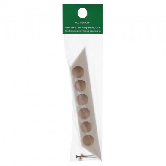 Полка для аромамасел на 6 пузырьков