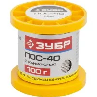 Припой ЗУБР ПОС 40
