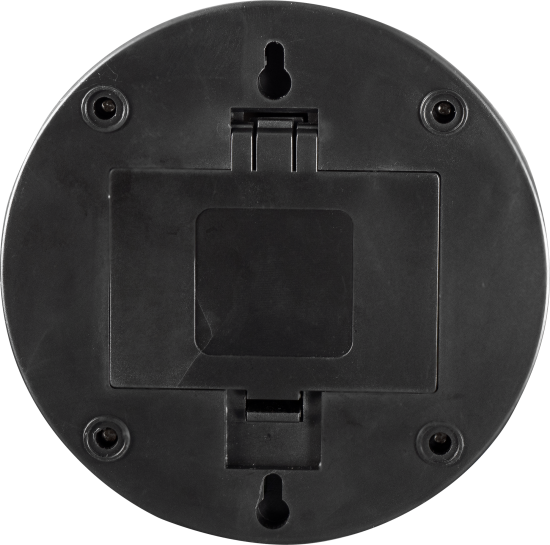 Фонарь пушлайт круглый цвет серебро