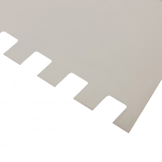 Шпатель зубчатый Интек 10103-150-008 150 мм, нержавеющая сталь, зуб 8x8 мм