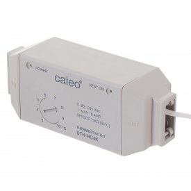 Терморегулятор для систем обогрева труб Caleo UTH-HC4K механический цвет белый