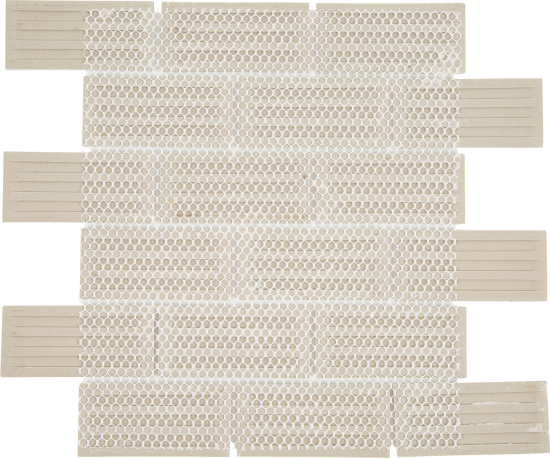 Мозаика Artens 28.8x29.2 см цвет белый