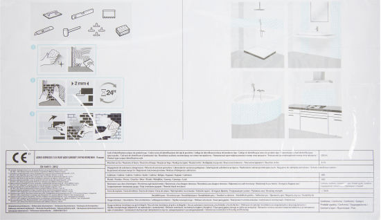 Мозаика Artens 28.8x29.2 см цвет белый