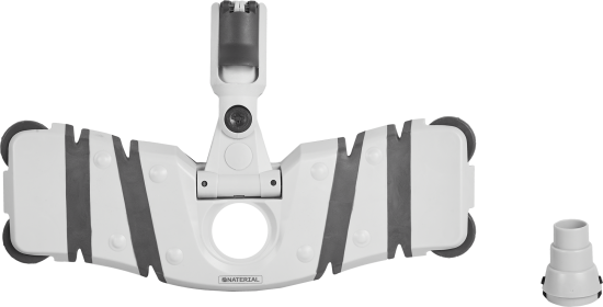 Щетка для бассейна Naterial вакуумная 20 см пластик