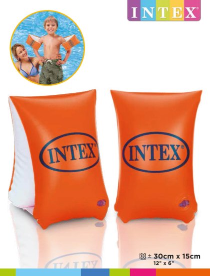 Нарукавники для плавания Intex Дэлюкс