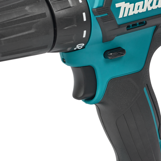 Дрель-шуруповерт аккумуляторная Makita DF333DWAE, 12 В Li-ion, 2x2 Ач