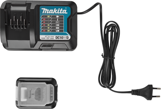 Дрель-шуруповерт аккумуляторная Makita DF333DWAE, 12 В Li-ion, 2x2 Ач