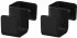Набор крючков вертикальных Delinia ID 4.2x1.9x1.8 см сталь цвет чёрный 2 шт