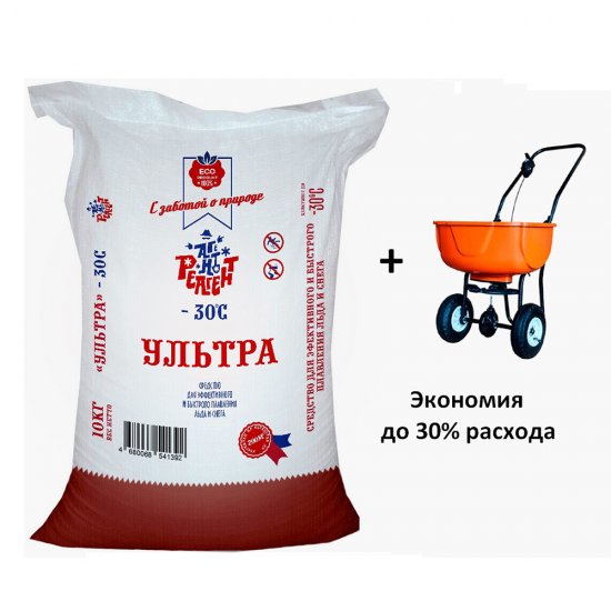 Реагент противогололедный Mr.Defroster Ультра -30 °С 10 кг