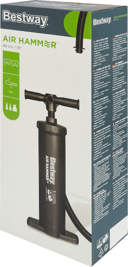 Насос ручной Bestway Air Hammer 48 см полипропилен черный