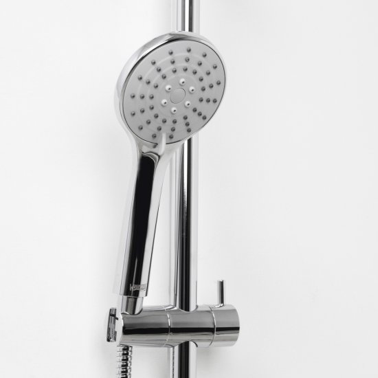 Душевой комплект WasserKraft с лейкой со стойкой хром (A064)