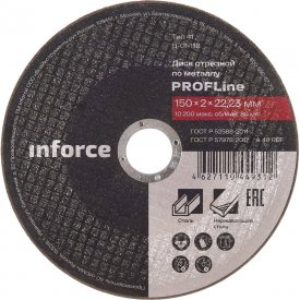 Диск отрезной по металлу Inforce 11-01-118