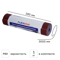 Рулон шлифовальный на тканевой основе Flexione P80 3000x280 мм