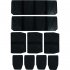 Набор перегородок для кейсов E-box Einhell Plastic compartments set