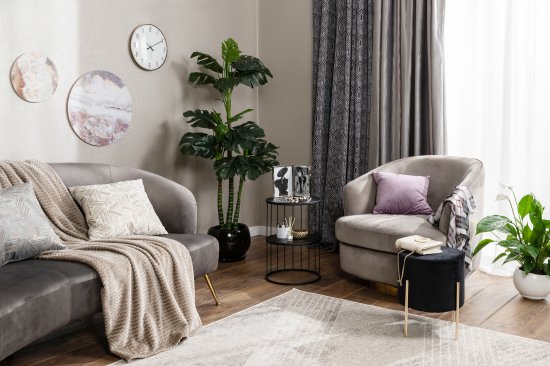 Горшок цветочный Адель ø28 h24.5 см v15 л керамика белый