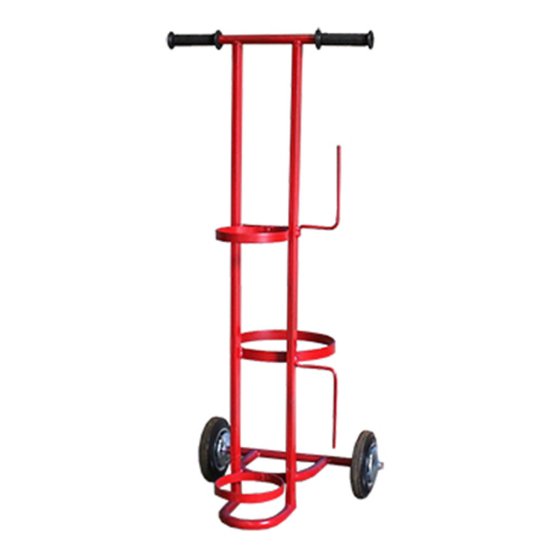 Тележка для газовых баллонов с кольцами ПГУ-10 П