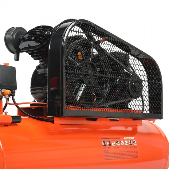 Компрессор ременной масляный Patriot LRM 100-480R, 100 л 480 л/мин 2.2 кВт