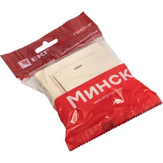 Одноклавишный выключатель EKF Минск