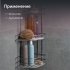 Полка для ванной ЧМЗ Лидер 501-006-02 угловая 3 яруса 22.5x22.5x58 см цвет хром