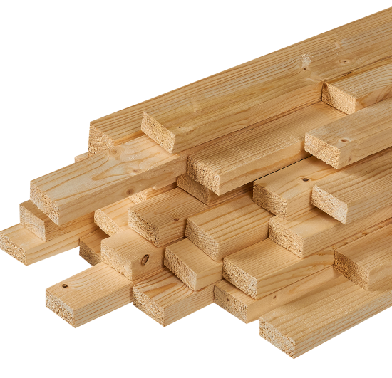 Рейка строганая 20x40x2000 мм хвоя сорт Оптима ФГИС ЛК