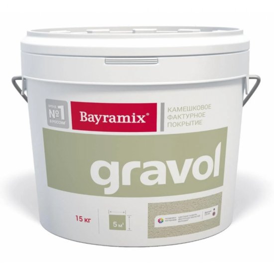 Камешковая штукатурка Bayramix Gravol