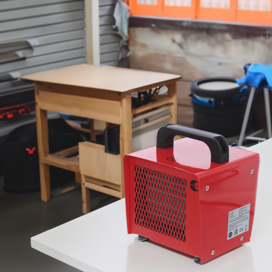 Тепловая пушка электрическая Equation 2000 Вт цвет красный