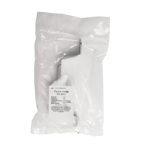 Ручка-скоба Металлист PC-80-2 сталь 2 мм цвет цинк