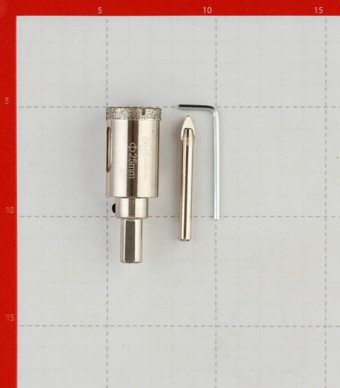 Коронка алмазная Trio-Diamond (400025) по керамограниту d25 мм