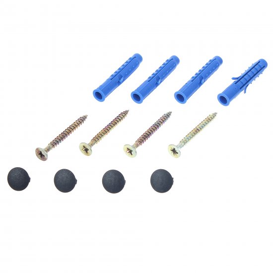 Кронштейн подвесной 430x300 мм цвет чёрный 2 шт.