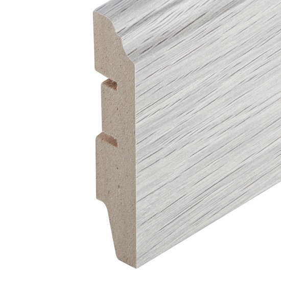 Плинтус МДФ Cosca Décor WP07 дуб серый 80х16х2400 мм