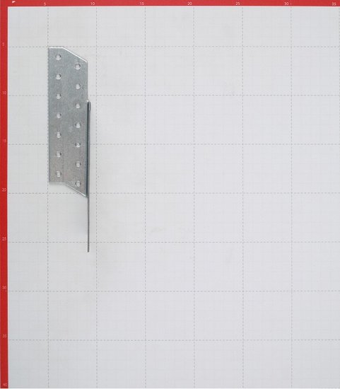 Держатель балки правый оцинкованный 210х40х40х2 мм