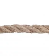 Канат крученый джутовый 3 пряди d10 мм 15 м