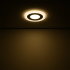 Светильник встраиваемый Gauss Backlight BL114 круглый 3 и 3 Вт свет тёплый белый