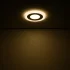 Светильник встраиваемый Gauss Backlight BL114 круглый 3 и 3 Вт свет тёплый белый