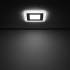 Светильник встраиваемый Gauss Backlight BL121 квадрат, свет нейтральный белый