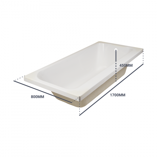 Ванна Sensea Алур акриловая 170x80 см