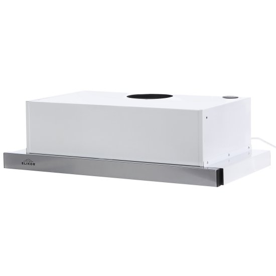 Вытяжка встраиваемая Elikor Line 60 см цвет белый/хром