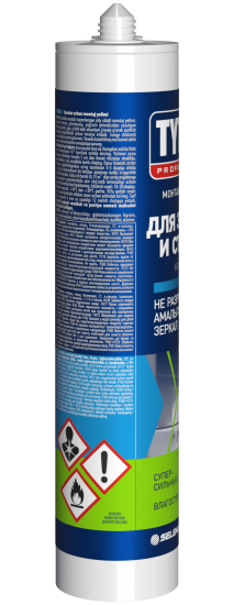 Клей Tytan для зеркал и стекла цвет бежевый 290 мл