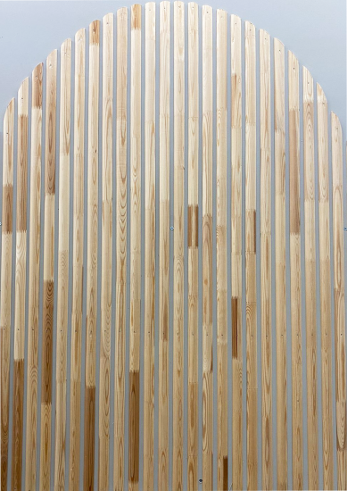 Раскладка радиусная деревянная 6x20x2200 мм хвоя Экстра