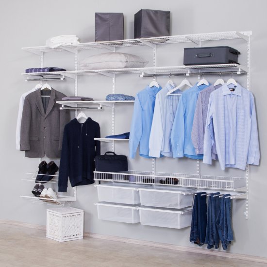 Направляющая навесная НСХ 192.1 см сталь цвет белый