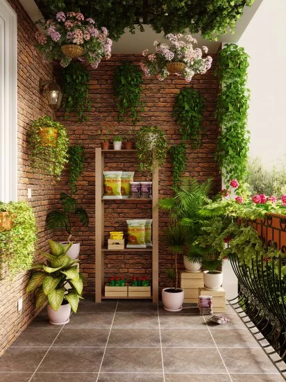 Светильник уличный настенный E27x60 Вт IP44 пластик цвет бронза