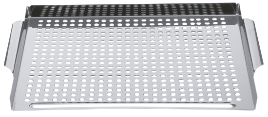 Противень для рыбы и морепродуктов Naterial Alpha 39.5x29 см нержавеющая сталь серебристый