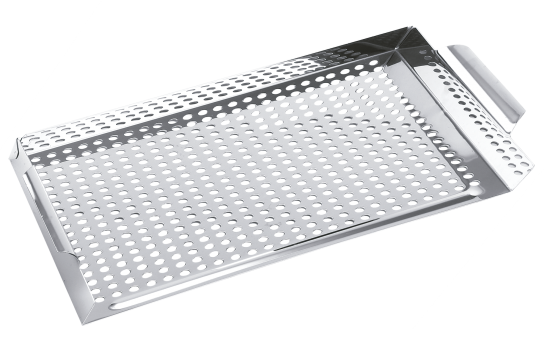Противень для рыбы и морепродуктов Naterial Alpha 39.5x29 см нержавеющая сталь серебристый