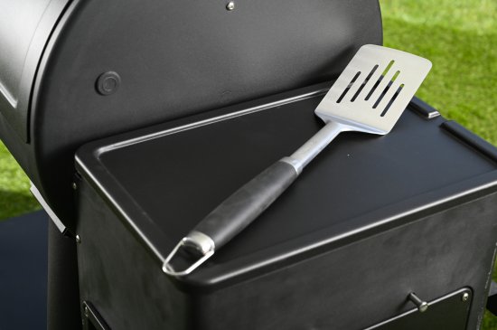 Набор для барбекю Naterial Beta нержавеющая сталь: щипцы, вилка, нож, лопатка, щетка для чистки