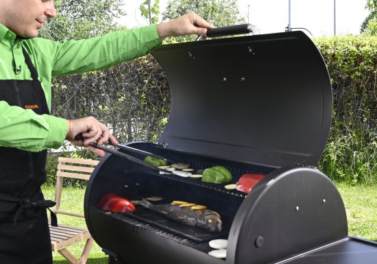 Набор для барбекю Naterial Beta нержавеющая сталь: щипцы, вилка, нож, лопатка, щетка для чистки