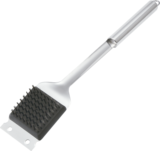 Набор для барбекю Naterial Alpha нержавеющая сталь: щипцы, лопатка, щетка для чистки