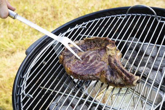 Набор для барбекю Naterial Alpha нержавеющая сталь: щипцы, лопатка, щетка для чистки